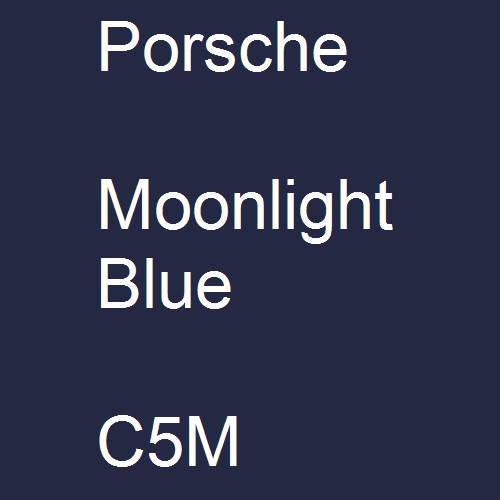 Porsche, Moonlight Blue, C5M.